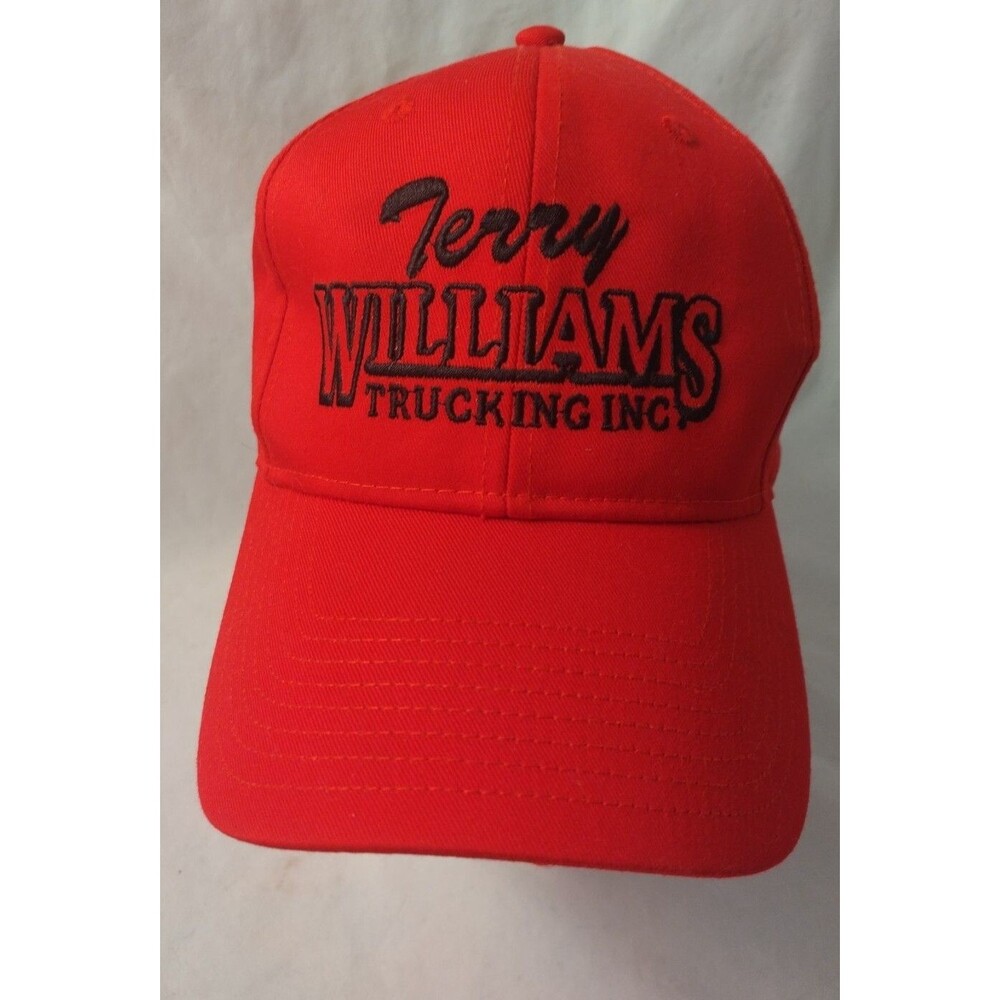Terry William's Trucking Hat/Cap-Red-One Size-SnapBack-NEW